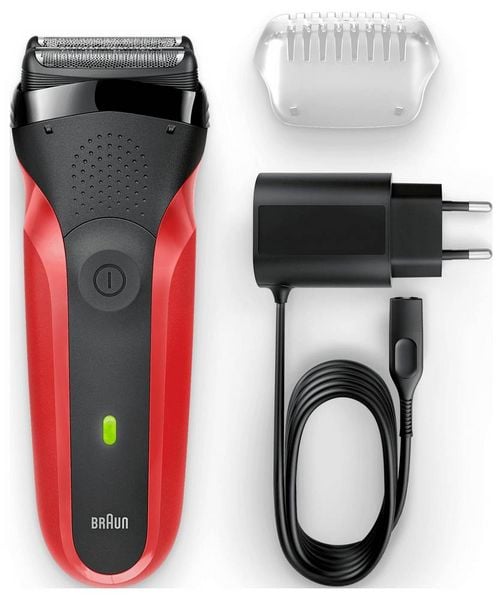 Produktbild: Braun Series 3 300s 81569932 Folienrasierer Rot, Schwarz