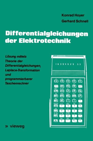 Differentialgleichungen der Elektrotechnik, Taschenbuch von Konrad Hoyer , Gerhard Schnell, Vieweg & Teubner, 9783528040925