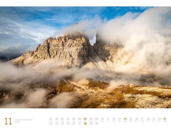 Produktbild: Alpen Gallery Kalender 2027