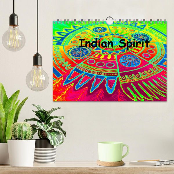 Produktbild: Indian Spirit (Wandkalender 2026 DIN A4 quer), CALVENDO Monatskalender
