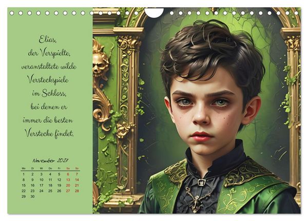 Produktbild: Mondkinder der Dunkelheit (Wandkalender 2027 DIN A4 quer), CALVENDO Monatskalender