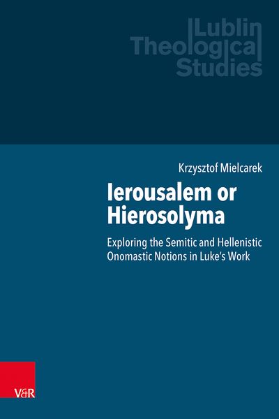 Produktbild: Ierousalem or Hierosolyma