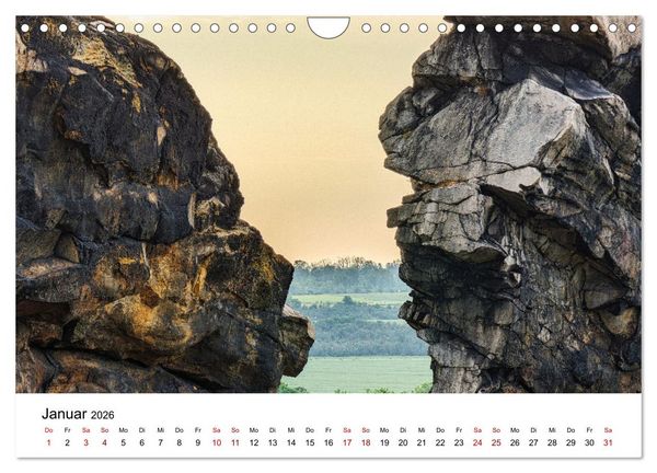 Produktbild: Steinerne Zeitzeugen (Wandkalender 2026 DIN A4 quer), CALVENDO Monatskalender