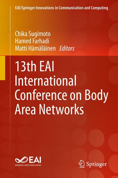 Produktbild: 13th EAI International Conference on Body Area Networks