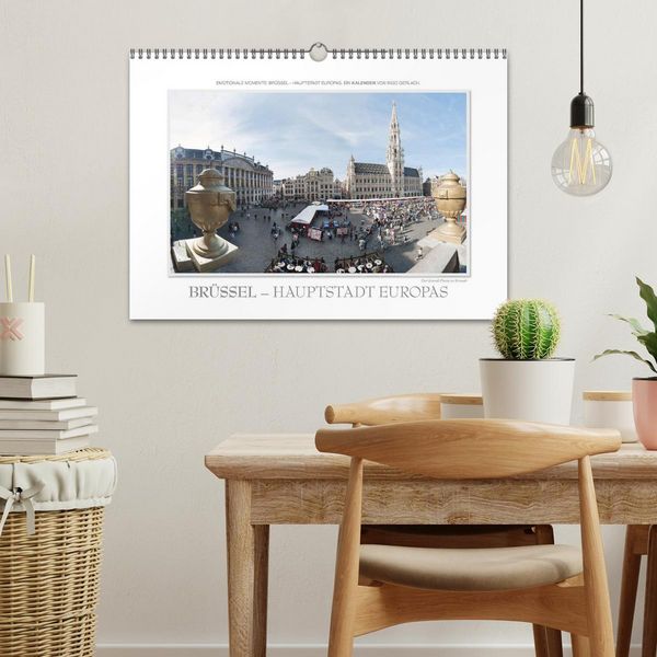 Produktbild: Emotionale Momente: Br&uuml;ssel - Hauptstadt Europas (Wandkalender 2026 DIN A3 quer), CALVENDO Monatskalender