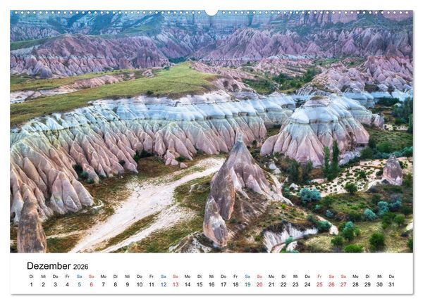 Produktbild: Kappadokien - Das M&auml;rchenland der T&uuml;rkei (hochwertiger Premium Wandkalender 2026 DIN A2 quer), Kunstdruck in Hochglanz