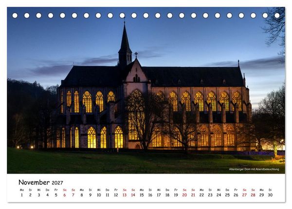Produktbild: Heimat Entdecken - Odenthal im Bergischen Land (Tischkalender 2027 DIN A5 quer), CALVENDO Monatskalender