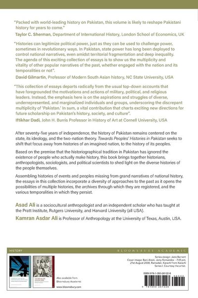 Produktbild: Towards Peoples' Histories in Pakistan