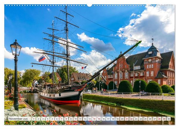 Produktbild: Rund um Papenburg (Wandkalender 2026 DIN A2 quer), CALVENDO Monatskalender