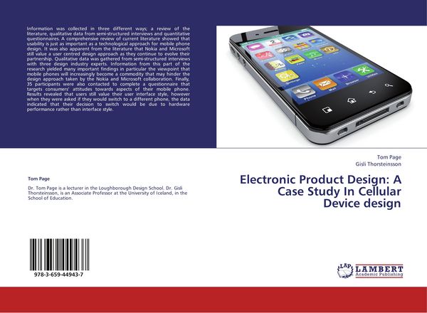 Produktbild: Electronic Product Design: A Case Study In Cellular Device design