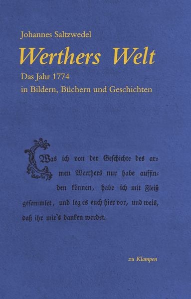 Produktbild: Werthers Welt