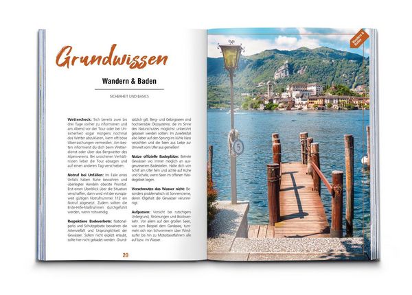 Produktbild: KOMPASS Endlich Erfrischung - Oberitalienische Seen