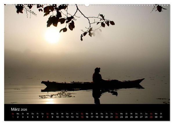 Produktbild: WasserSpiegel Mecklenburgische Seenplatte (Wandkalender 2026 DIN A2 quer), CALVENDO Monatskalender