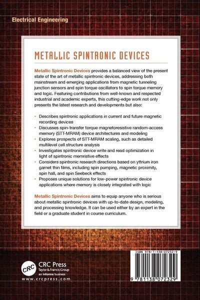 Produktbild: Metallic Spintronic Devices