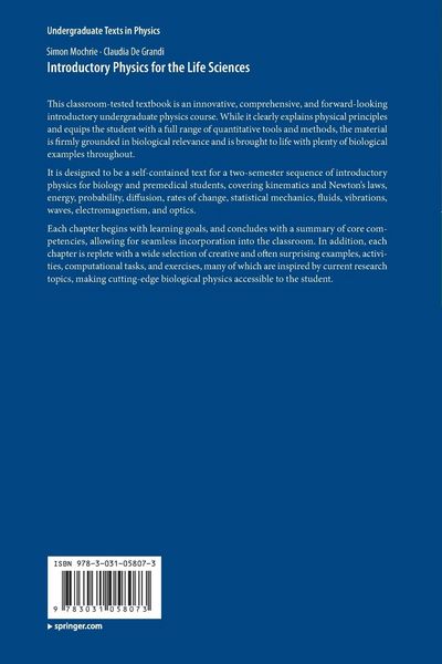 Produktbild: Introductory Physics for the Life Sciences