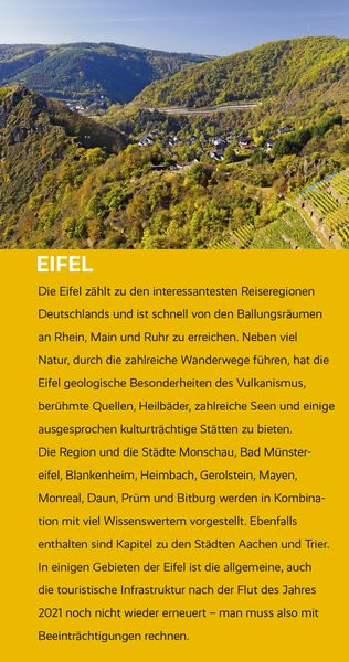 Produktbild: TRESCHER Reisef&uuml;hrer Eifel