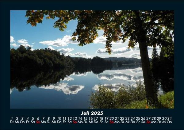 Produktbild: Tage am See 2025 Fotokalender DIN A5