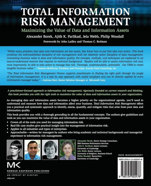 Produktbild: Total Information Risk Management