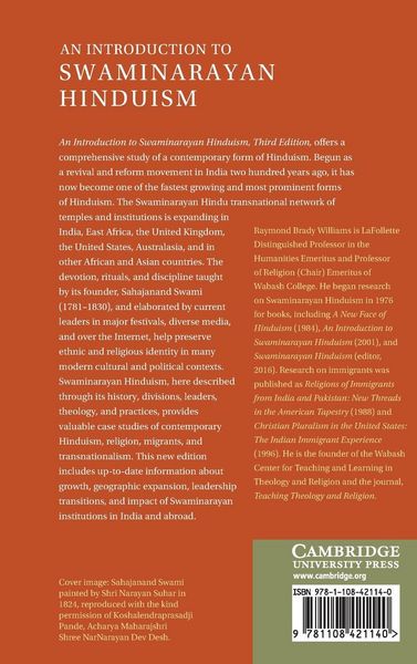 Produktbild: An Introduction to Swaminarayan Hinduism