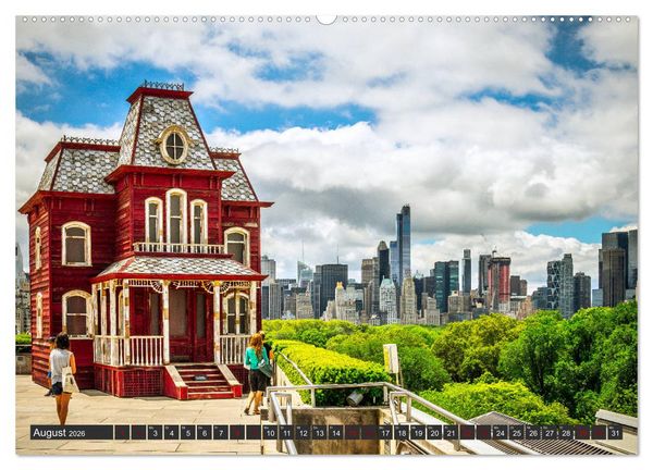 Produktbild: Stadtansichten New York (Wandkalender 2026 DIN A2 quer), CALVENDO Monatskalender
