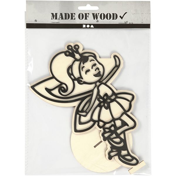 Produktbild: Creativ Company Deko-Figur, Fee, H 21 cm, 1 Stk