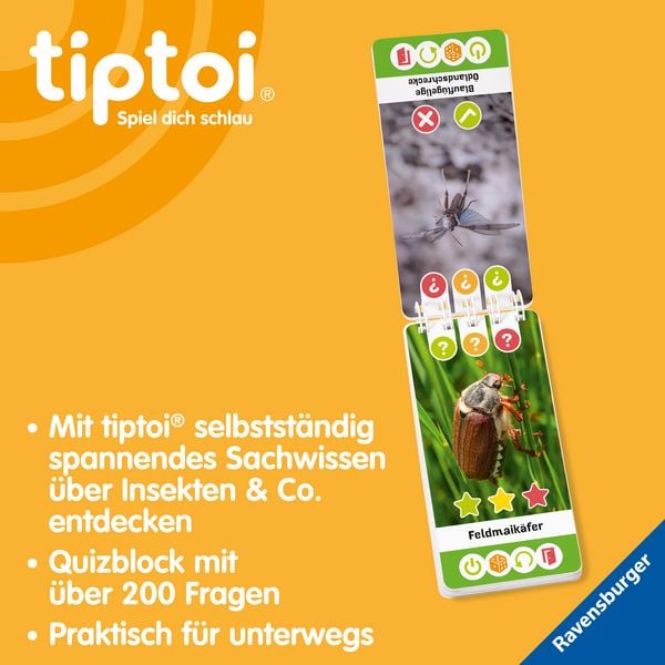 Produktbild: tiptoi&reg; Wieso? Weshalb? Warum? Quiz - Insekten & Co.