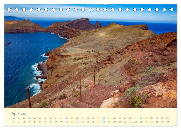 Produktbild: Wanderwege - zu Fu&szlig; in Europa (Tischkalender 2026 DIN A5 quer), CALVENDO Monatskalender