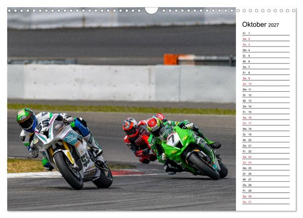 Produktbild: Faszination Superbikes (Wandkalender 2027 DIN A3 quer), CALVENDO Monatskalender