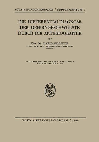 Produktbild: Die Differentialdiagnose der Gehirngeschw&uuml;lste Durch die Arteriographie