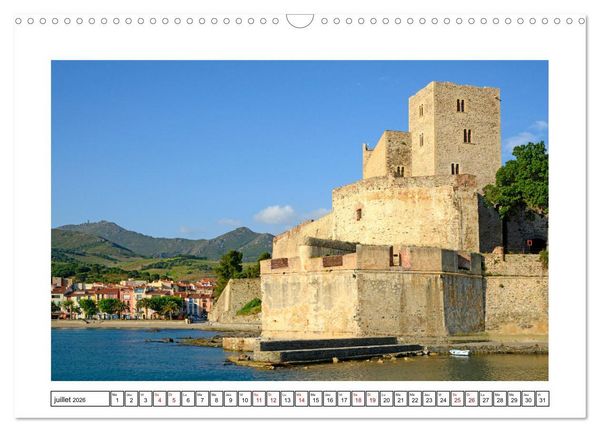 Produktbild: Ch&acirc;teaux OCCITANIE (Calendrier mural 2026 DIN A3 vertical), CALVENDO calendrier mensuel
