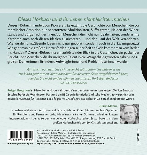 Produktbild: Moralische Ambition