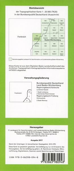 Produktbild: Lichtenau-Scherzheim