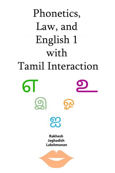 Produktbild: Phonetics, Law, and English 1 with Tamil Interaction