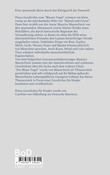 Produktbild: Der blaue Vogel