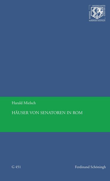 Produktbild: H&auml;user von Senatoren in Rom