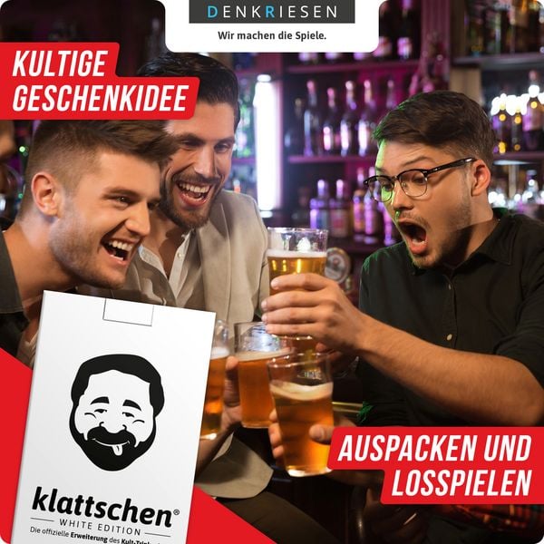 Produktbild: DENKRIESEN - klattschen&reg; - WHITE EDITION - Die offizielle Er