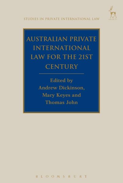 Produktbild: Australian Private International Law for the 21st Century