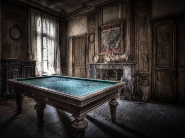 Produktbild: "Billard" - altes, verlassenes Chateau in Frankreich (Puzzle)