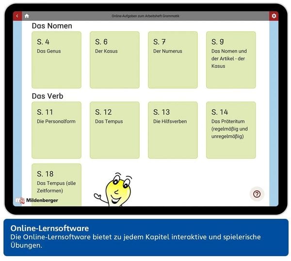 Produktbild: Das W&ouml;rterbuch f&uuml;r die Sekundarstufe &ndash; Arbeitsheft Grammatik