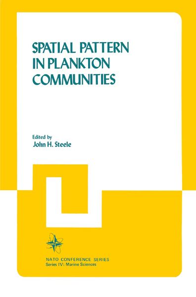 Produktbild: Spatial Pattern in Plankton Communities
