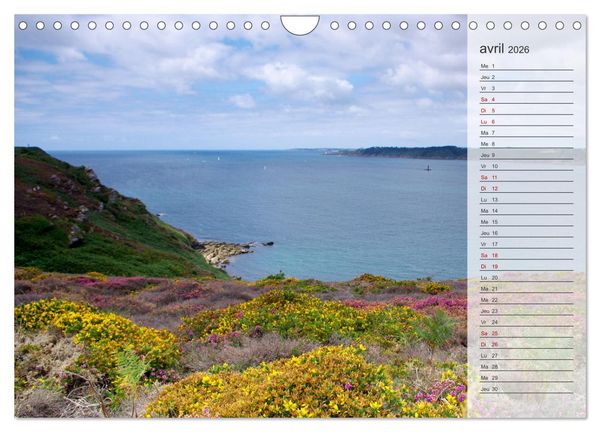 Produktbild: Bretagne La presqu'&icirc;le de Crozon (Calendrier mural 2026 DIN A4 vertical), CALVENDO calendrier mensuel
