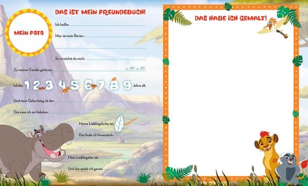 Produktbild: Disney Junior Die Garde der L&ouml;wen: Meine ersten Freunde