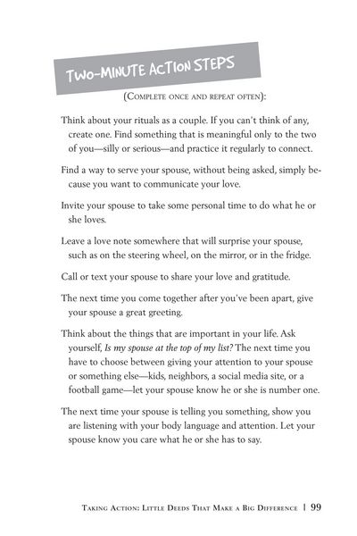 Produktbild: The Two-Minute Secret to Staying in Love