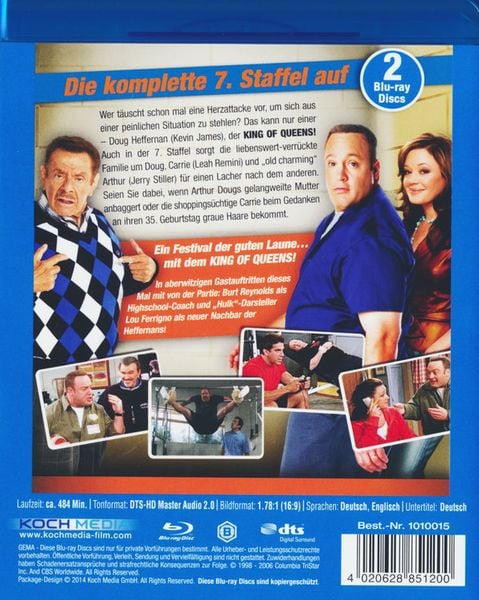 Produktbild: The King of Queens - Die komplette Staffel 7 [2 BRs]