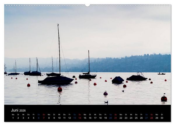 Produktbild: Z&Uuml;RICH - Little Big City (Wandkalender 2026 DIN A2 quer), CALVENDO Monatskalender