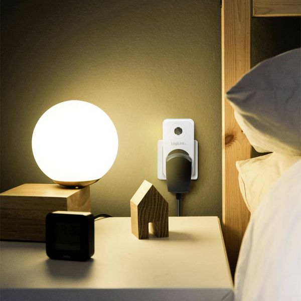 Produktbild: LogiLink PA0263 D&auml;mmerungsschalter Wei&szlig; 230V