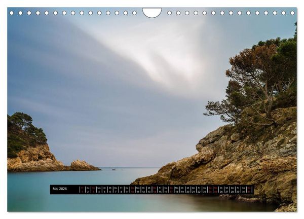 Produktbild: Costa Brava &ndash; inklusive Barcelona (Wandkalender 2026 DIN A4 quer), CALVENDO Monatskalender