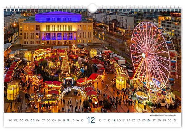 Produktbild: Kalender Leipzig 2027