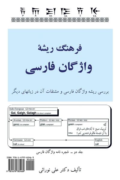 Produktbild: An Etymological Dictionary of Persian, English and Other Indo-European Languages Vol 2