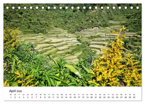 Produktbild: Philippinen - Faszinierende Inselwelten (Tischkalender 2026 DIN A5 quer), CALVENDO Monatskalender